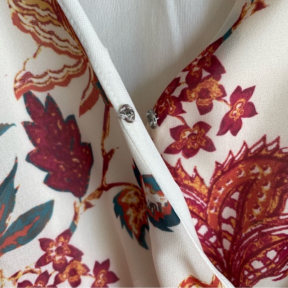 Flying Tomato Long Sleeve Flutter Sleeve Wrap Mini Dress - Picture 4 of 9